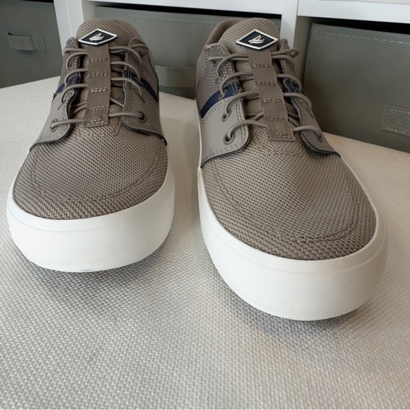 Sperry SeaCycled Fairlead Men’s Sneakers New Beige 9.5 - Picture 4 of 11